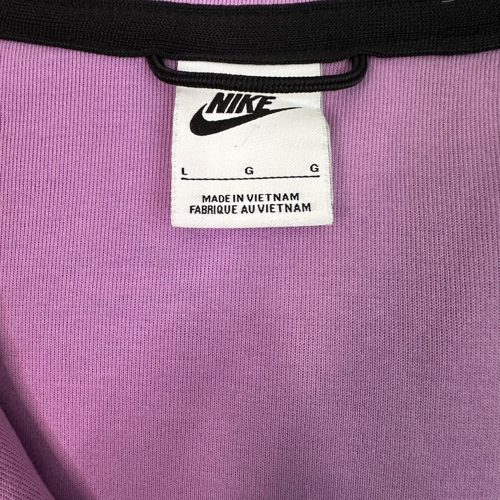 Nike Therma Fit Full Zip Fleece Jacket Mens Large Warm Up Running Lavender EUC - Picture 3 of 16